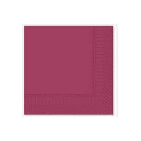 TOVAGLIOLO 25X25 2V.BORDEAUX CONF.100PZ.